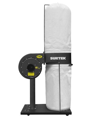 RP542A - Colector de polvo 1 x 4" 1 HP 120 V, 3400 RPM Surtek