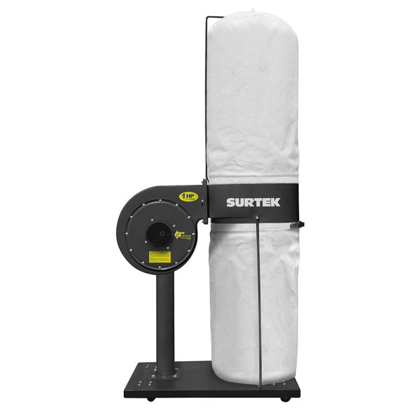 RP542A - Colector de polvo 1 x 4" 1 HP 120 V, 3400 RPM Surtek