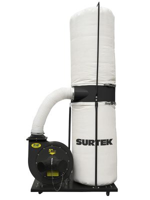 RP642A - Colector de polvo 2 x 4" 2 HP 120 V, 3400 RPM Surtek