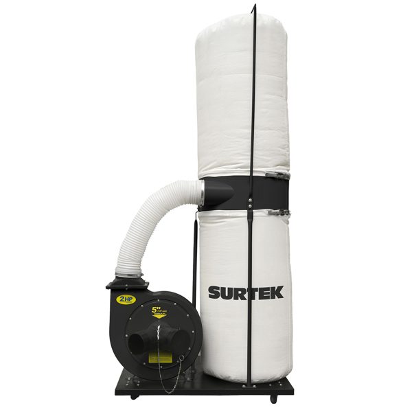 RP642A - Colector de polvo 2 x 4" 2 HP 120 V, 3400 RPM Surtek