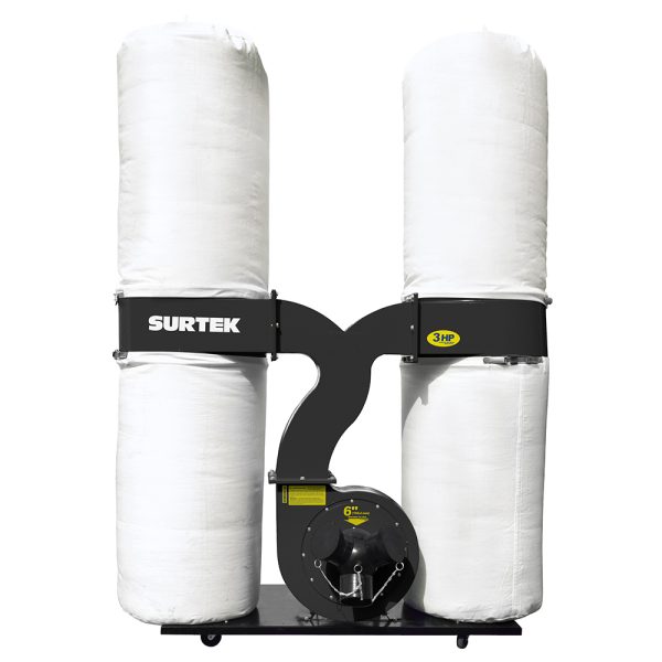 RP743A - Colector de polvo 3 x 4" 3 HP 120 V, 3400 RPM Surtek