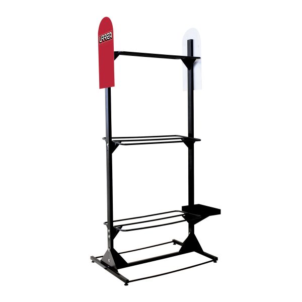 RPODVER - Exhibidor de piso vertical para 3 podadoras y accesorios 86.5 x 60 x 193 cm Surtek
