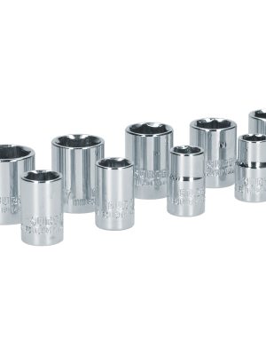 S06M.jpg S06M - Juego de dados cuadro de 3/8" 6 puntas, métricos, 9 piezas Surtek