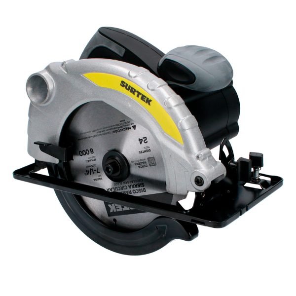 SC707B - Sierra circular 7-1/4" 1,500 W 120 V, 0 - 4,500 RPM Surtek