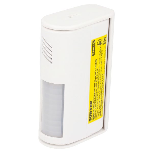 SEMA8.jpg SEMA8 - Sensor de movimiento con alarma, 8 m Surtek