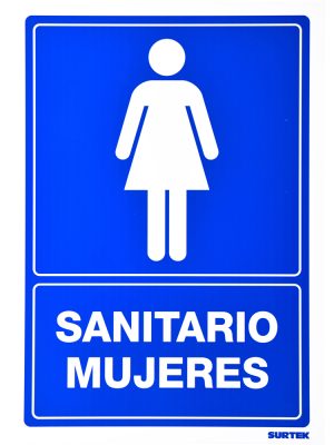 SES16.jpg SES16 - Señal "Sanitario mujeres" Surtek