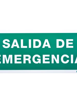 SES3.jpg SES3 - Señal "Salida de emergencia" Surtek