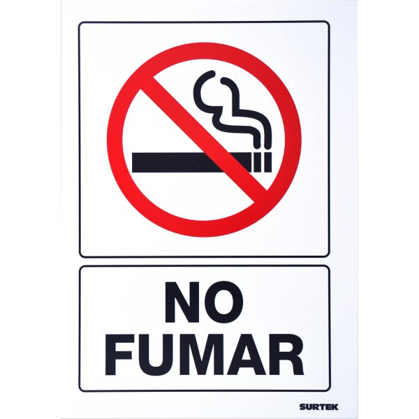 SES39 - Señal "No fumar" Surtek