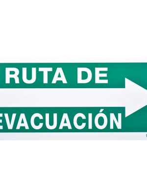 SES4.jpg SES4 - Señal "Ruta de evacuación" derecha Surtek