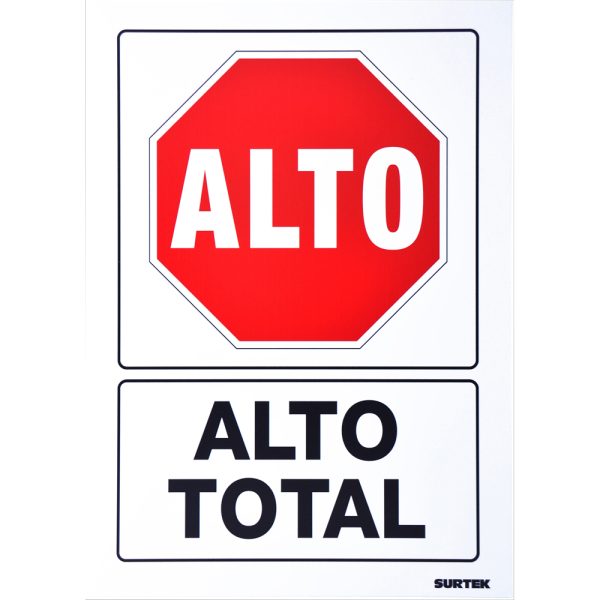 SES42 - Señal "Alto total" Surtek