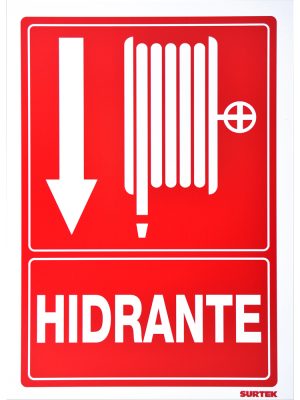 SES45.jpg SES45 - Señal "Hidrante" Surtek
