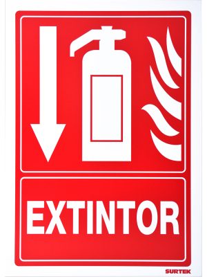 SES47.jpg SES47 - Señal "Extintor" Surtek