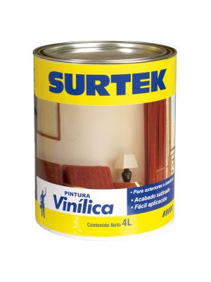 SP20300.jpg SP20300 - Cubeta de pintura vinílica 4 Lt color blanco Surtek