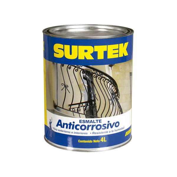 SP30300 - Esmalte anticorrosivo 4 Lt color blanco Surtek