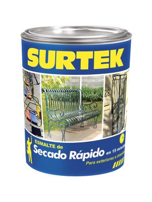 SP40100.jpg SP40100 - Esmalte de secado rápido 250 ml color blanco Surtek