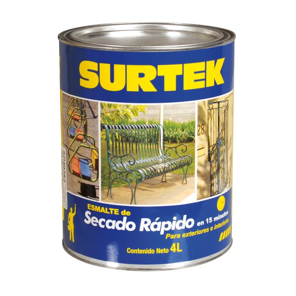 SP40200.jpg SP40200 - Esmalte de secado rápido 1 Lt color blanco Surtek