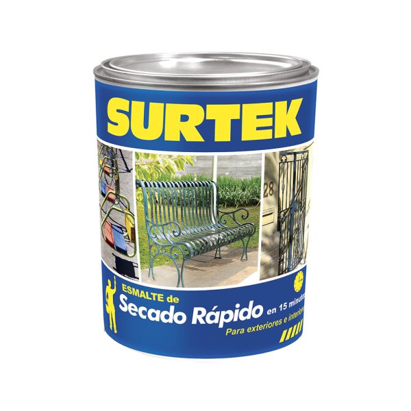 SP40212.jpg SP40212 - Esmalte de secado rápido 1 Lt color canario Surtek