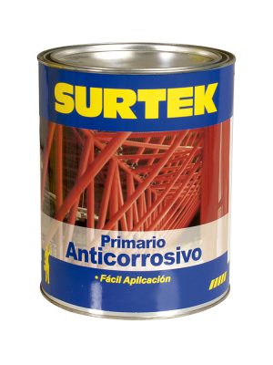 SP50256 - Esmalte anticorrosivo para metal 1 Lt color rojo óxido Surtek