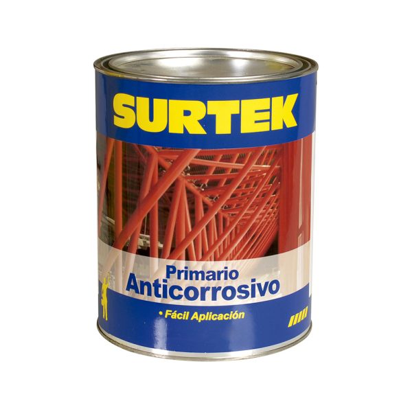SP50256 - Esmalte anticorrosivo para metal 1 Lt color rojo óxido Surtek