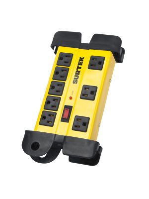 SP8 - Supresor de picos 8 entradas cable 1200 J, 90 cm Surtek