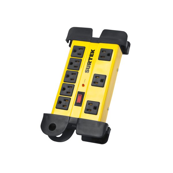 SP8.jpg SP8 - Supresor de picos 8 entradas cable 1200 J, 90 cm Surtek