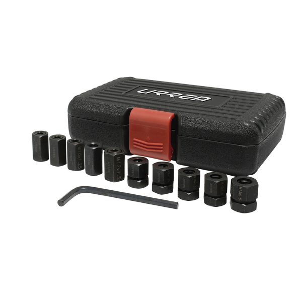SR10M.jpg SR10M - Juego para remover e instalar pernos métricos, 10 piezas Urrea