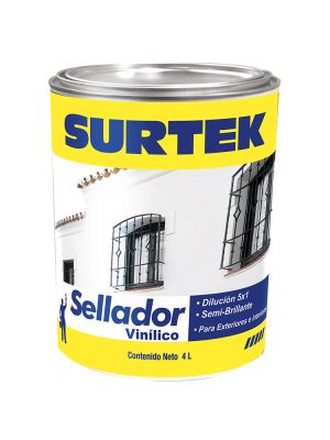 SV100 - Sellador vinílico 4 Lt color blanco Surtek