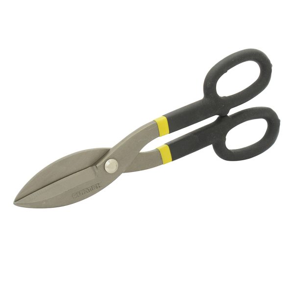 T01.jpg T01 - Tijeras para hojalatero con mango rubber grip 10" Surtek