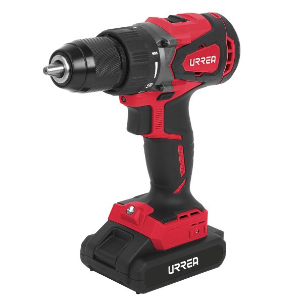 TAI820 - Taladro/atornillador 1/2" batería de Li-ion 20 V 70 Nm Urrea