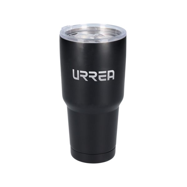 TER85 - Termo de acero inoxidable negro 850 ml Urrea