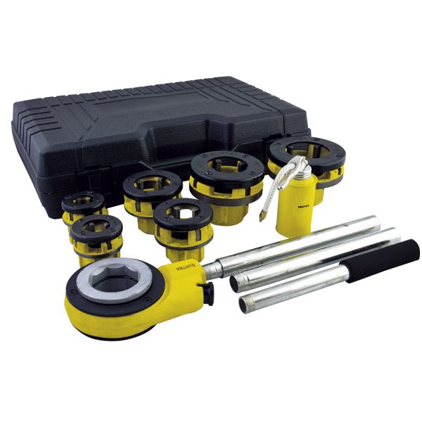 TMP10 - Juego de tarraja para tubo de 1/2" a 2" NPT, 9 piezas Surtek