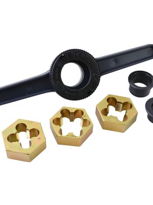 TMP3 - Juego de tarraja para tubo de PVC de 1/2" a 1" NPT,  6 piezas Surtek