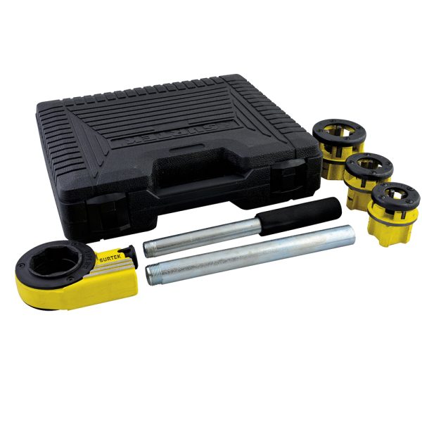 TMP5 - Juego de tarraja para tubo de 1/2" a 1" NPT, 4 piezas Surtek