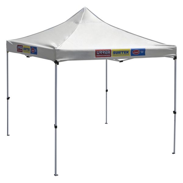 TOLS - Juego de toldo plegable 3 x 3 m, 2 piezas Surtek