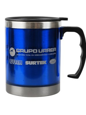 TZG.jpg TZG - Taza térmica color azul de acero inoxidable 350 ml Surtek