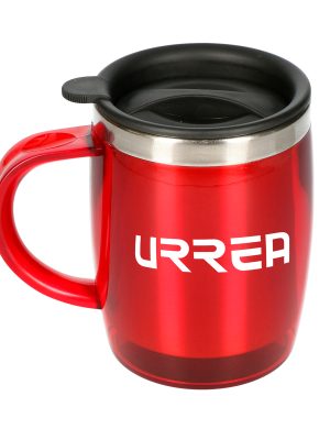 TZU.jpg TZU - Taza térmica color rojo de acero inoxidable 350 ml Urrea