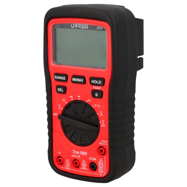 UD85.jpg UD85 - Multímetro digital manual y autorango Urrea