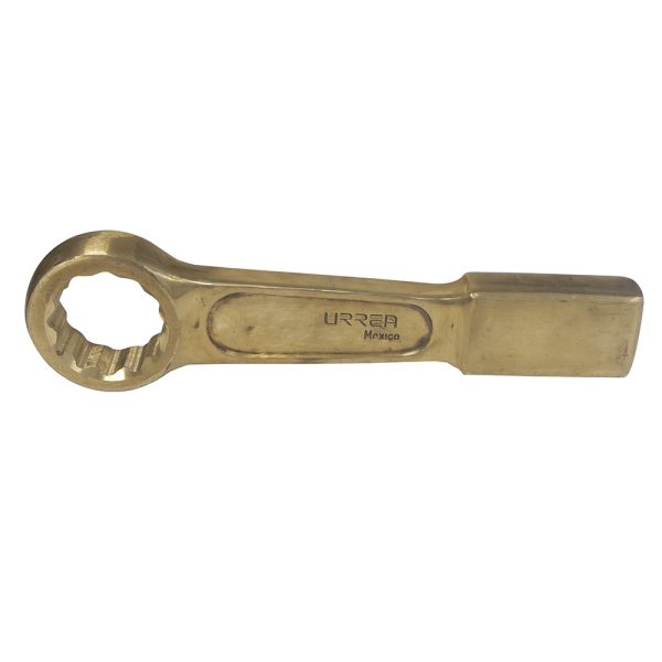 UH2726SW - Llave de golpe plana de bronce-aluminio antichispa en pulgadas, 12 puntas, 1-5/8" Urrea