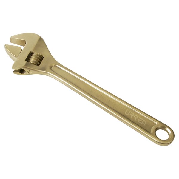 UH708 - Llave ajustable de bronce-aluminio antichispa de 8" Urrea