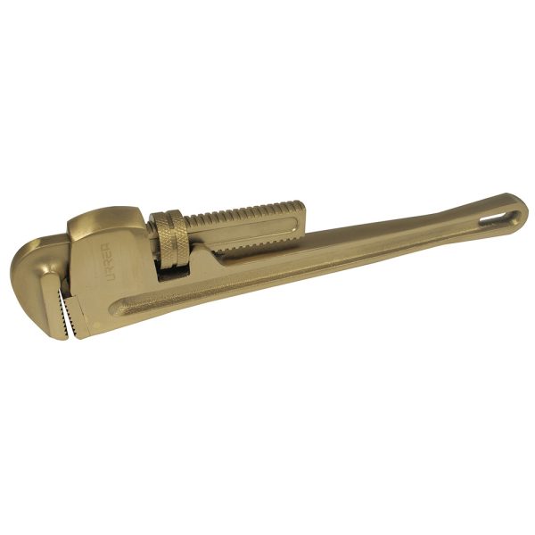 UH810.jpg UH810 - Llave stillson de bronce-aluminio antichispa de 10" Urrea
