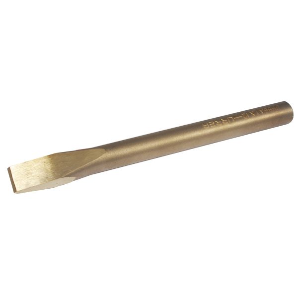 UH86A-1X12 - Cincel de bronce-aluminio antichispa de 1-3/16" x 12" Urrea