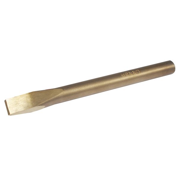 UH86A-3/8 - Cincel de bronce-aluminio antichispa de 3/8" x 5-1/2" Urrea