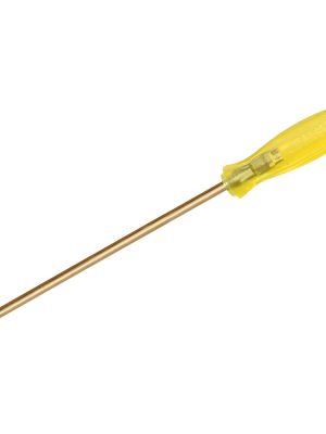 UH9686 - Destornillador de bronce-aluminio antichispa con mango ámbar, punta phillips de #3 Urrea