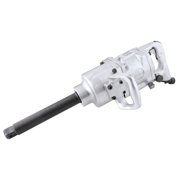 UP1098-8 - Pistola de impacto neumática cuadro de 1" 2,500 Ft-lb con extensión 8" sistema twin hammer Urrea