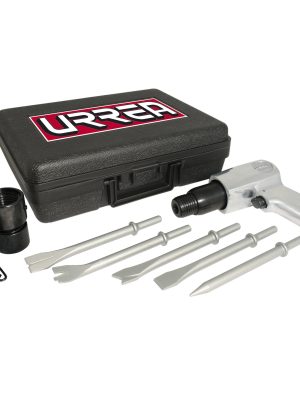 UP711K.jpg UP711K - Juego de martillo neumático y accesorios, 7 piezas Urrea