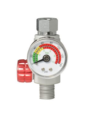 UPR2.jpg UPR2 - Regulador de aire con manómetro 1/4" NPT, 140PSI Urrea