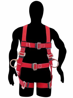 USA6B - Arnés de seguridad de posicionamiento con cinturón, talla 40-44 Urrea