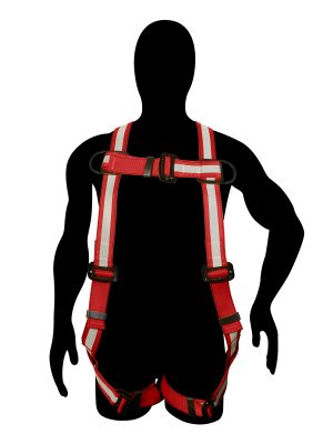 USA9B - Arnés de seguridad contra caídas alta visibilidad, talla 40-44 Urrea