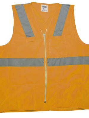 USCH51 - Chaleco de seguridad cerrado de alta visibilidad naranja M Urrea
