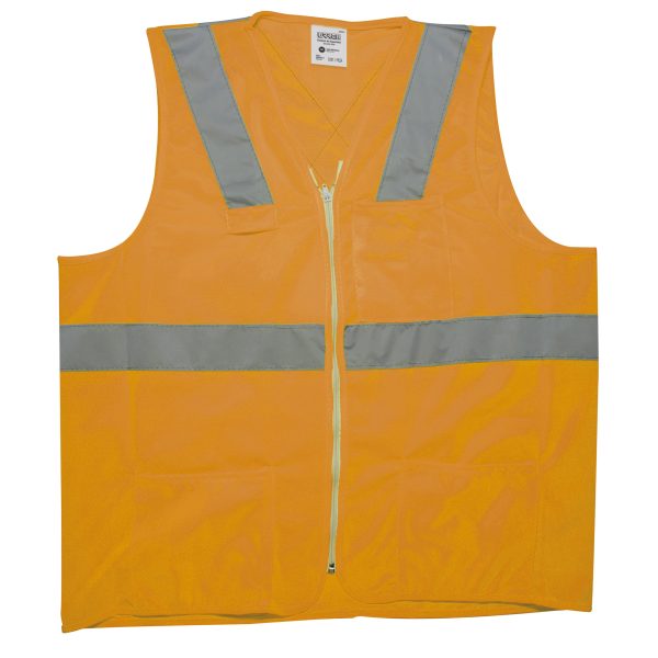 USCH51.jpg USCH51 - Chaleco de seguridad cerrado de alta visibilidad naranja M Urrea